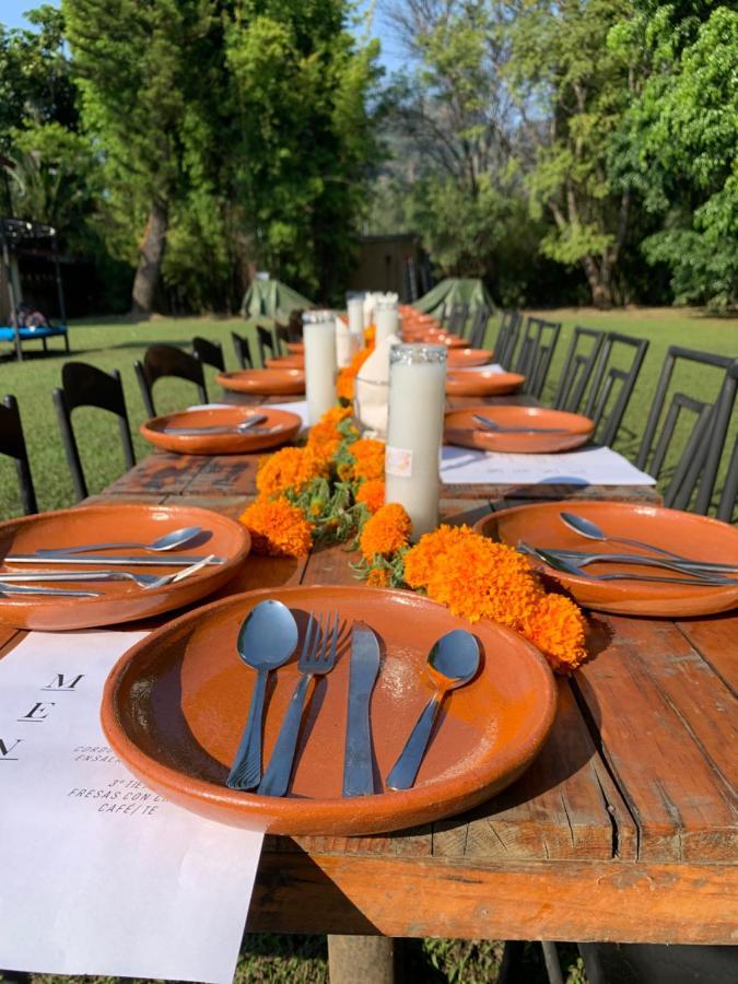 Los Cruxes Sam Paz Hotel Tepoztlan Exterior photo